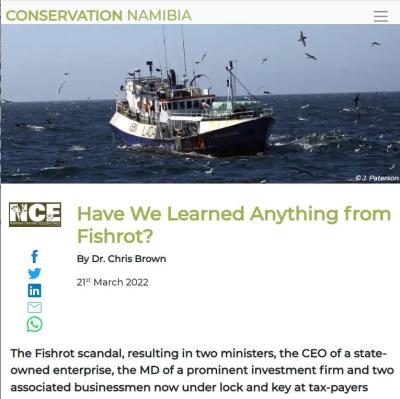 Have We Learned Anything from Fishrot?